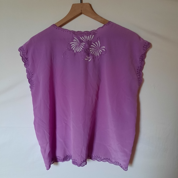 Vintage embroidered blouse - Picture 2 of 7